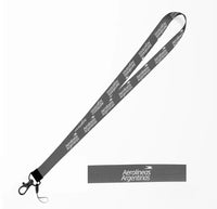 Thumbnail for Aerolineas Argentina lanyard - gray