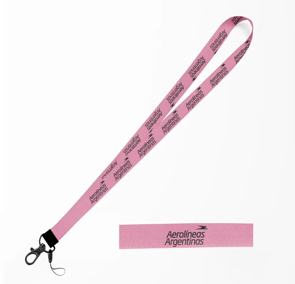 Aerolineas Argentina lanyard - pink