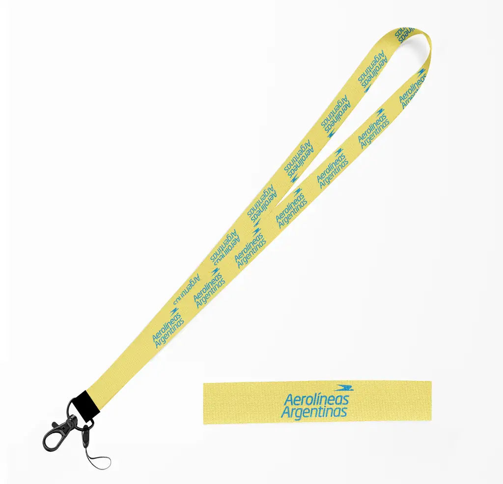 Aerolineas Argentina lanyard - yellow