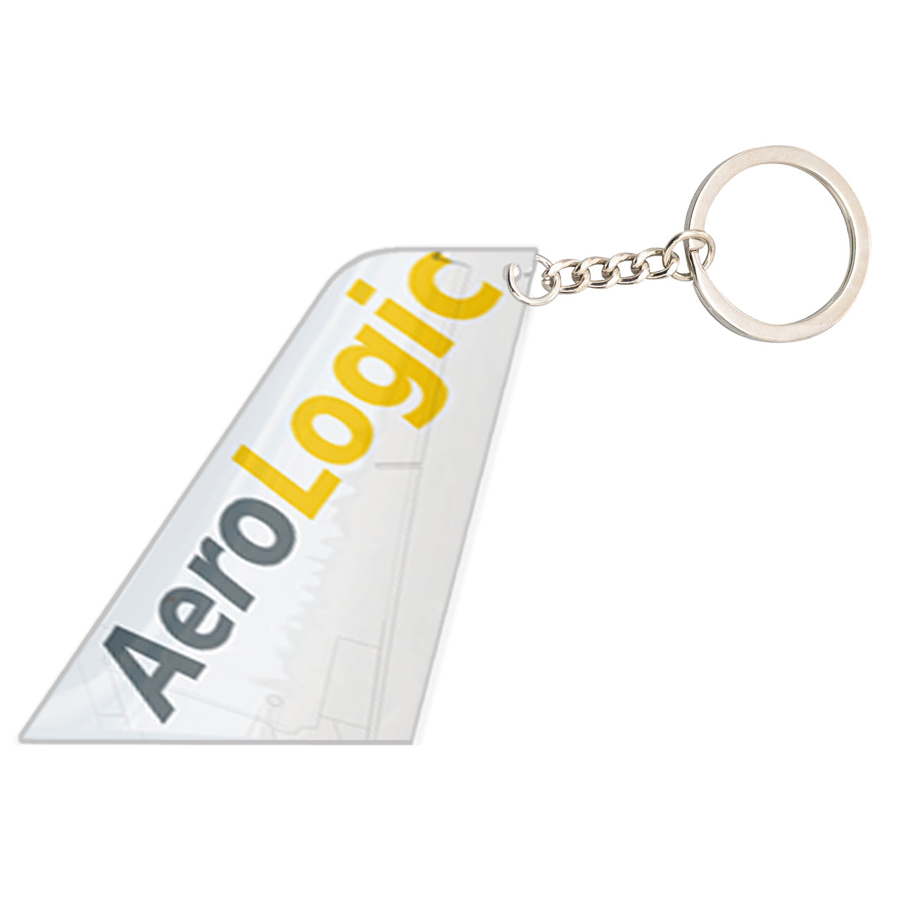Aerologic Airlines Designed Tail Key Chains