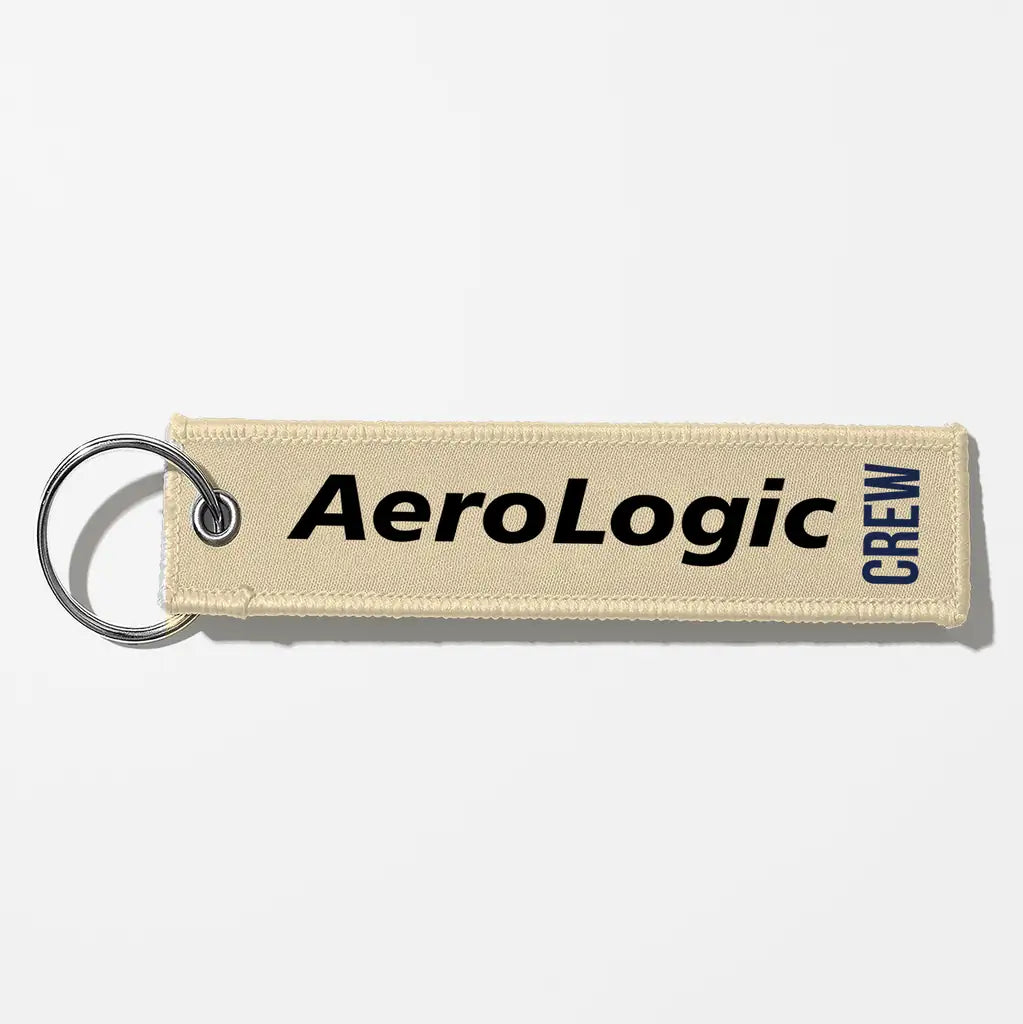 Aerologic Airlines Tag Key Chains - Beige - Crew