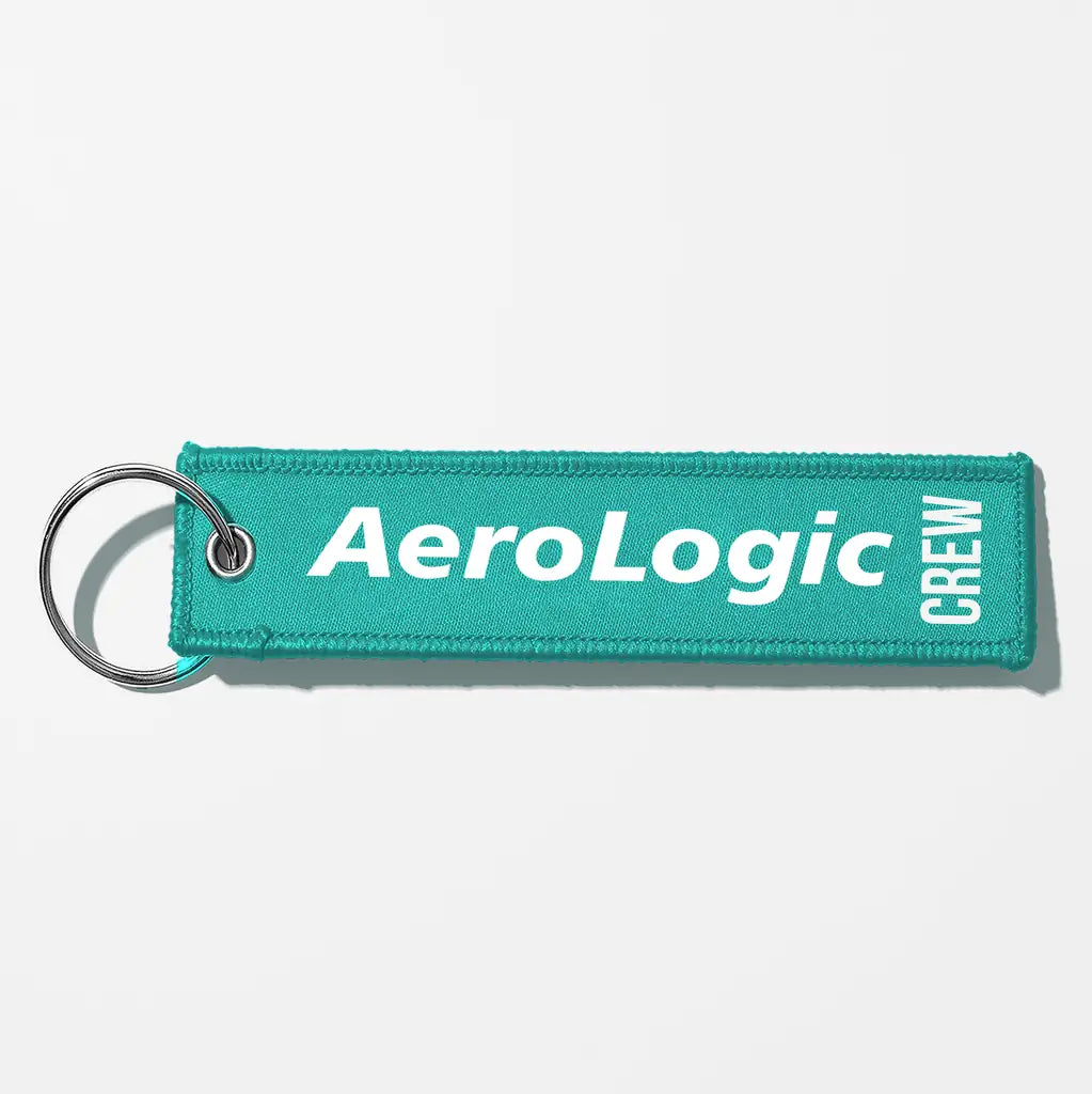 Aerologic Airlines Tag Key Chains - Turquoise - Crew