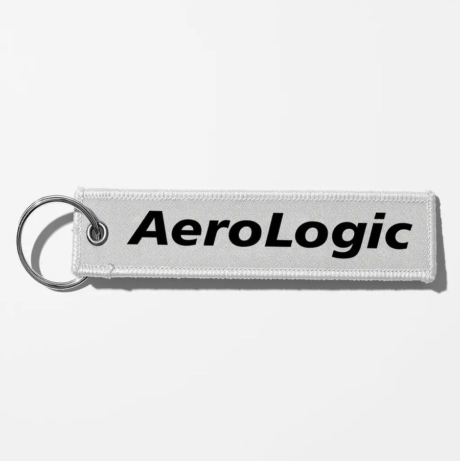 Aerologic Airlines Tag Key Chains - White