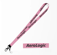 Thumbnail for Aerologic Airlines lanyard - pink