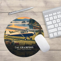 Thumbnail for Aeronca 7AC Champion - 3D - Round Mouse Pad - Full Print