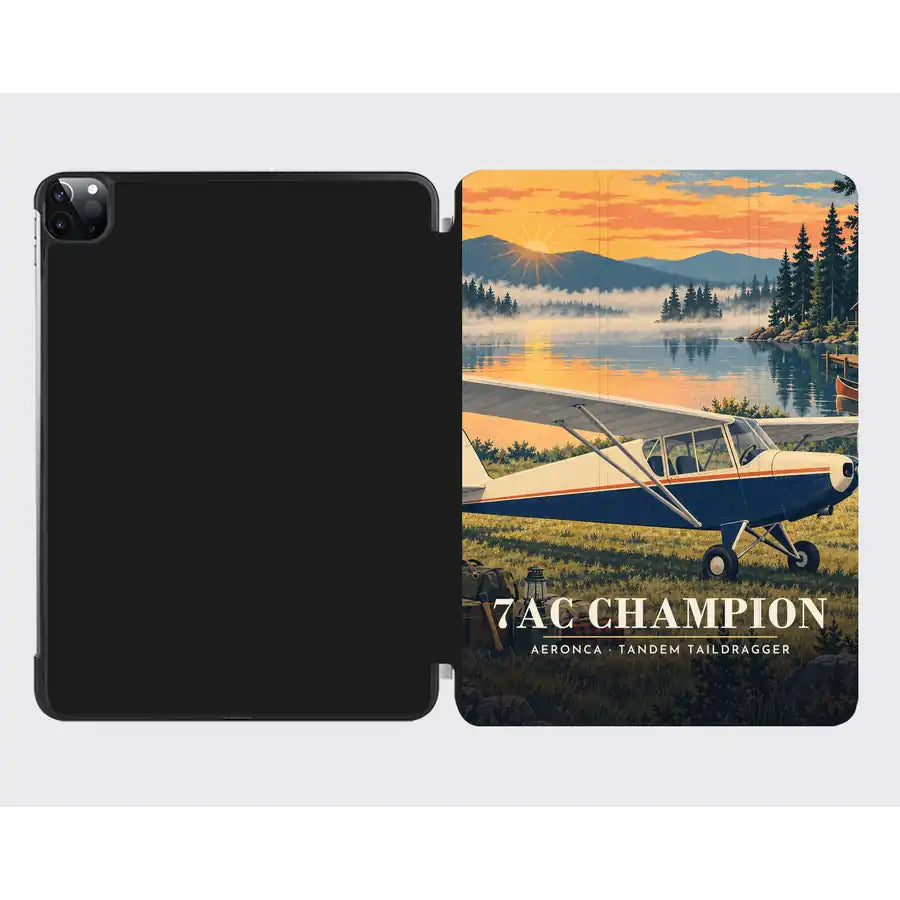 Aeronca 7AC Champion - 3D - iPad Case - Black