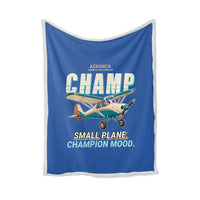 Thumbnail for Aeronca 7AC Champion - Cartoon - Blanket - Blue