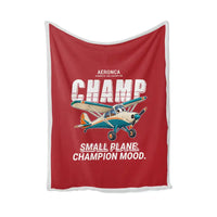 Thumbnail for Aeronca 7AC Champion - Cartoon - Blanket - Red