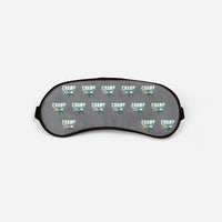 Thumbnail for Aeronca 7AC Champion - Cartoon Pattern - Sleep Mask - Gray