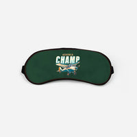 Thumbnail for Aeronca 7AC Champion - Cartoon - Sleep Mask - Dark Green