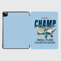 Thumbnail for Aeronca 7AC Champion - Cartoon - iPad Case - Light Blue