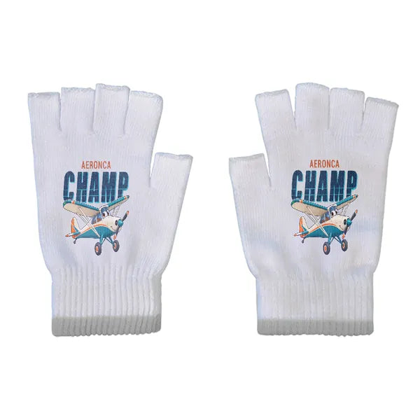Aeronca 7AC Champion - Gloves - Cut - Cartoon - Light Gray