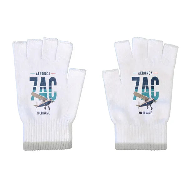 Aeronca 7AC Champion - Gloves - Cut - Original + Name - White