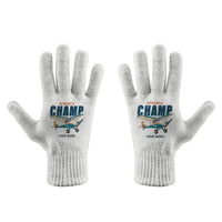Thumbnail for Aeronca 7AC Champion - Gloves - Full - Cartoon + Name - White