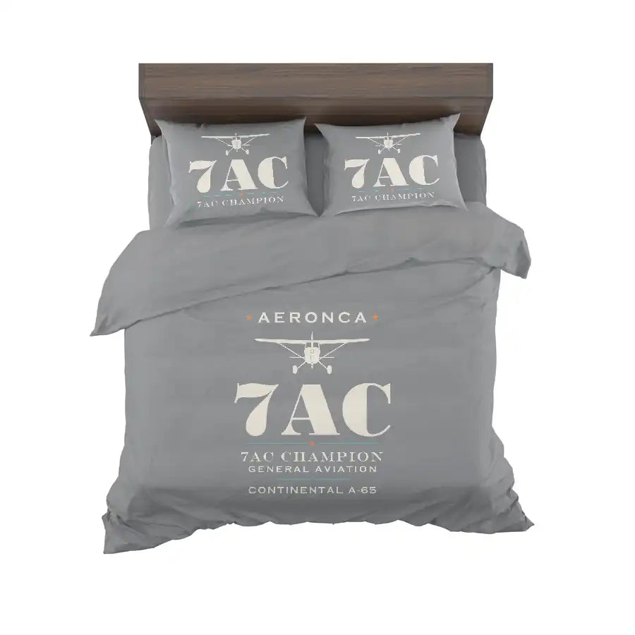 Aeronca 7AC Champion - Heritage - Bedding Set - Gray