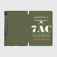 Thumbnail for Aeronca 7AC Champion - Heritage + Name - Samsung Tablet - Green Army