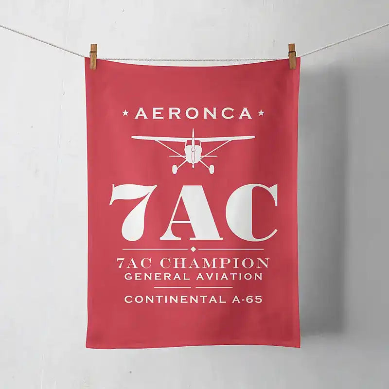 Aeronca 7AC Champion - Heritage - Towel - Red