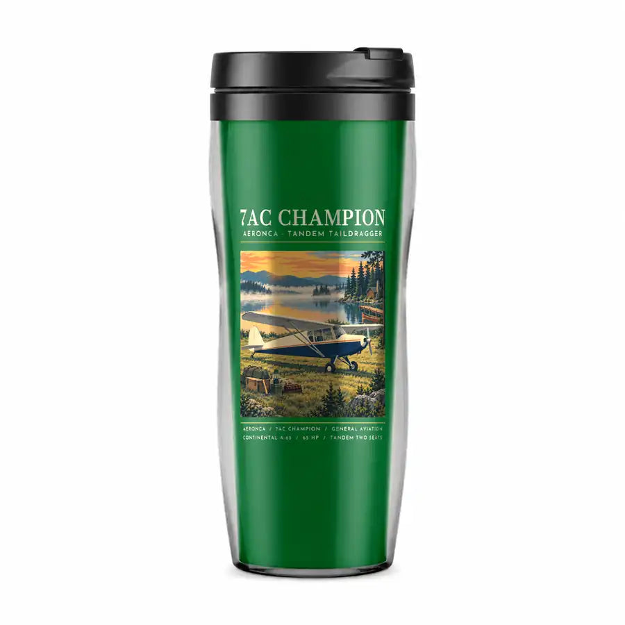 Aeronca 7AC Champion - Poster - Plastic (No Holder) - Green
