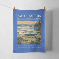 Thumbnail for Aeronca 7AC Champion - Poster - Towel - Blue