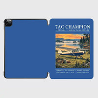 Thumbnail for Aeronca 7AC Champion - Poster - iPad Case - Blue