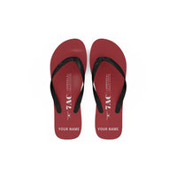 Thumbnail for Aeronca 7AC Champion - Slippers - Flip Flops - Heritage + Name - Red