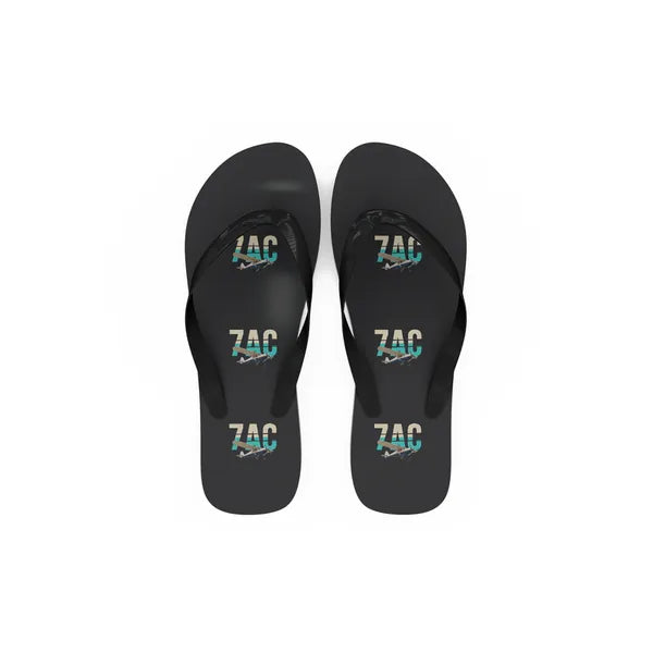 Aeronca 7AC Champion - Slippers - Flip Flops - Original Pattern - Black