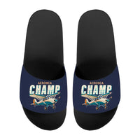Thumbnail for Aeronca 7AC Champion - Slippers - Sport - Cartoon - Navy Blue