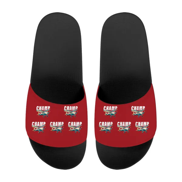 Aeronca 7AC Champion - Slippers - Sport - Cartoon Pattern - Red