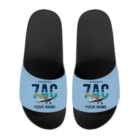Thumbnail for Aeronca 7AC Champion - Slippers - Sport - Original + Name - Light Blue
