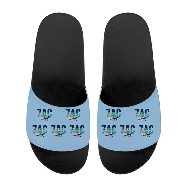 Aeronca 7AC Champion - Slippers - Sport - Original Pattern - Light Blue