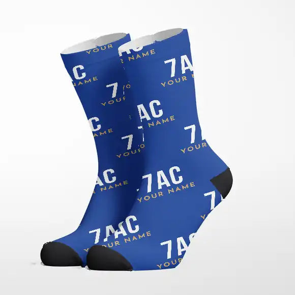 Aeronca 7AC Champion - Socks - Royal Blue + Name