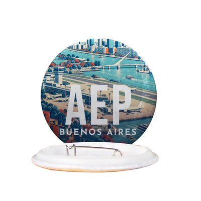 Aeroparque Jorge Newbery (AEP) Pins - With Code
