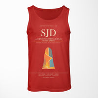 Thumbnail for Aeropuerto Internacional de Los Cabos SJD Tank Top - Red