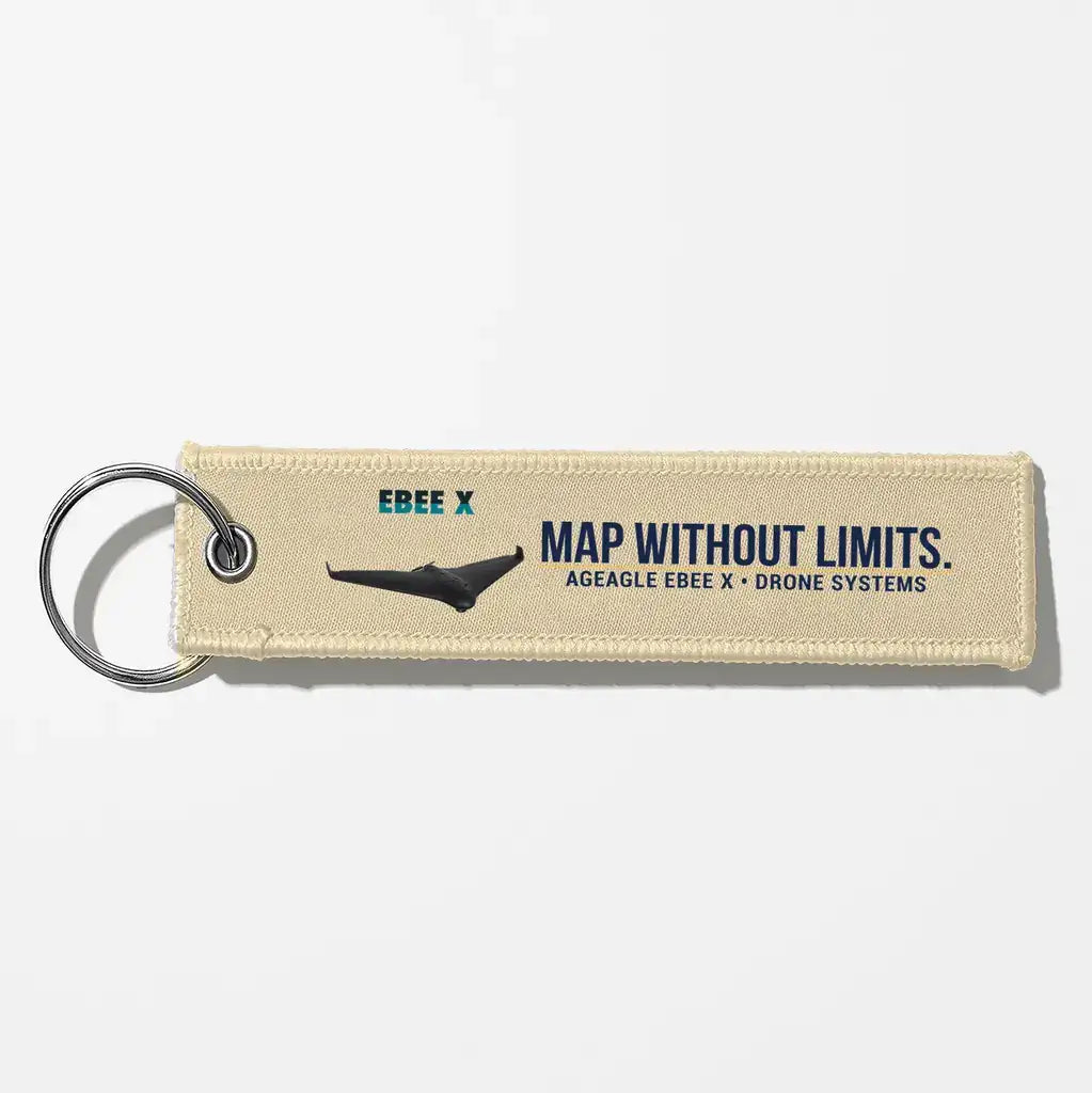 AgEagle eBee X Aviator Key Chains - Beige