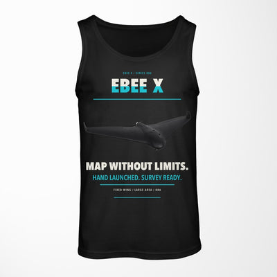 AgEagle eBee X design on black tank top