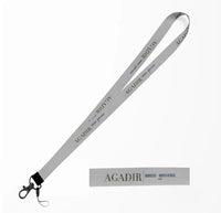 Thumbnail for Agadir City Series lanyard - light gray