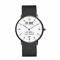 Thumbnail for Air Tractor AT-802F - Classic - White - Slim Mesh - Black and Stainless Steel Strap