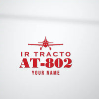 Thumbnail for Air Tractor AT-802F - Heritage Die-Cut - Red + Name - Die-Cut - Close-up