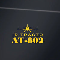 Thumbnail for Air Tractor AT-802F - Heritage Die-Cut - Yellow - Die-Cut - Close-up