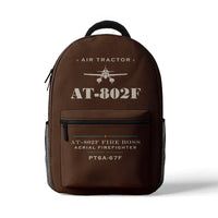 Thumbnail for Air Tractor AT-802F Fire Boss - 3D Backpack - Heritage - Brown