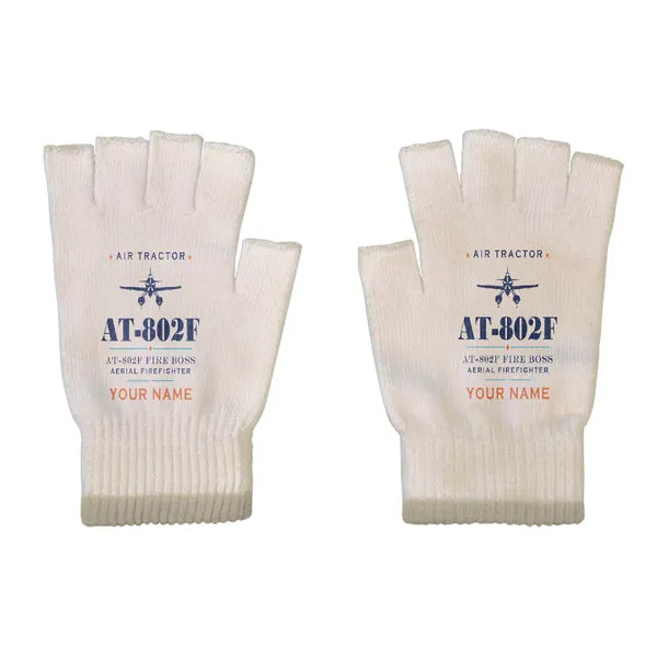 Air Tractor AT-802F Fire Boss - Gloves - Cut - Heritage + Name - Beige