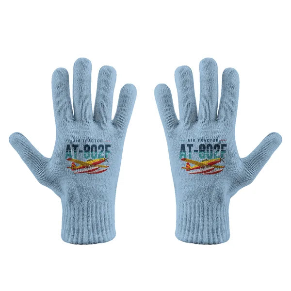 Air Tractor AT-802F Fire Boss - Gloves - Full - Original - Light Blue