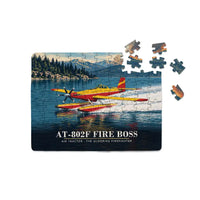 Thumbnail for Air Tractor AT-802F Fire Boss - Horizontal + Text - Canvas Puzzle