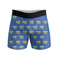 Thumbnail for Air Tractor AT-802F Fire Boss - Men Boxers - Cartoon Pattern - Blue