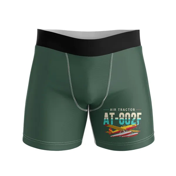 Air Tractor AT-802F Fire Boss - Men Boxers - Original - Dark Green