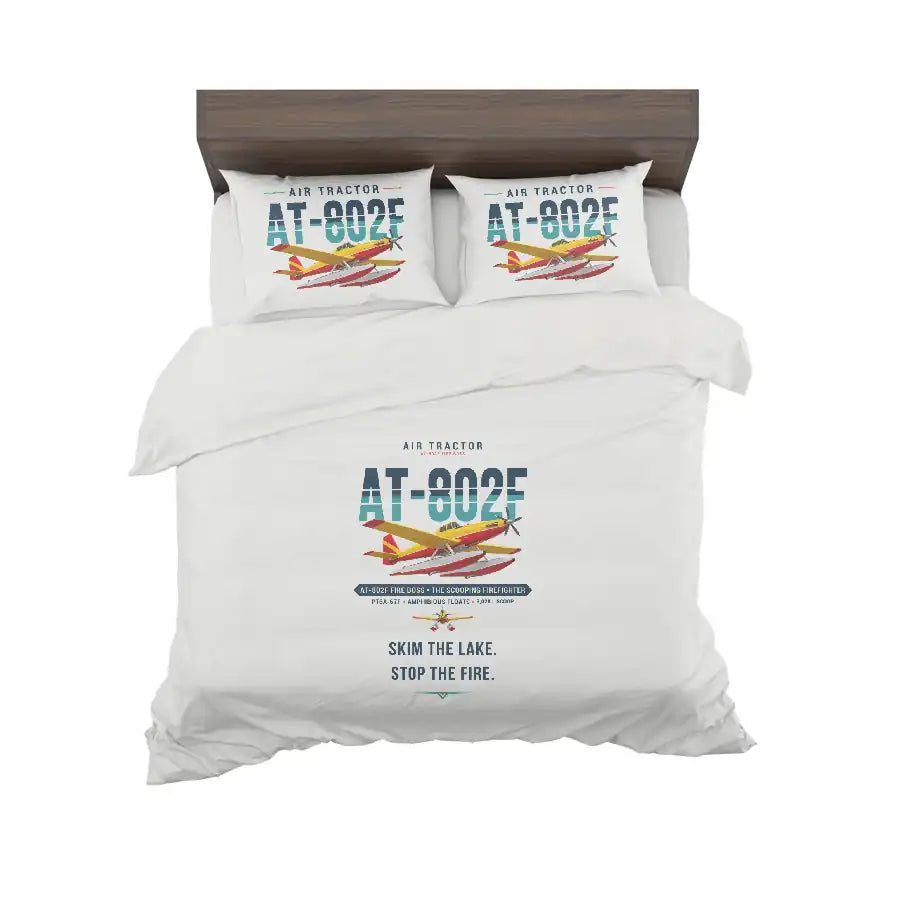 Air Tractor AT-802F Fire Boss - Original - Bedding Set - White