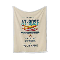 Thumbnail for Air Tractor AT-802F Fire Boss - Original + Name - Blanket - Beige