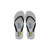 Thumbnail for Air Tractor AT-802F Fire Boss - Slippers - Flip Flops - Cartoon - Light Gray