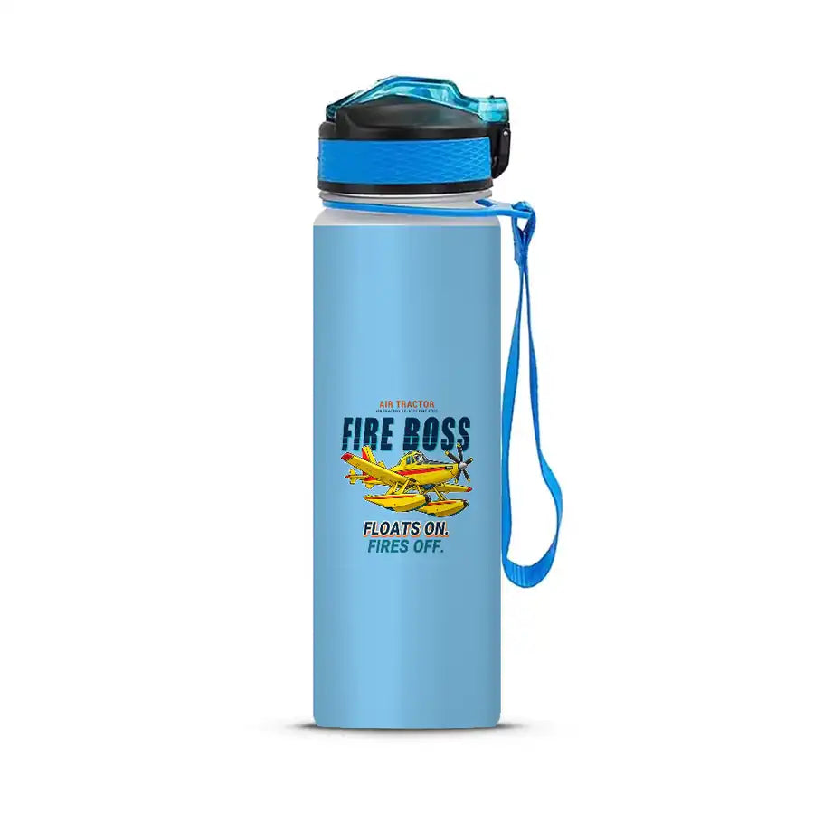 Air Tractor AT-802F Fire Boss - Sports Kettle - Cartoon - Light Blue