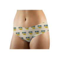 Thumbnail for Air Tractor AT-802F Fire Boss - Women Panties - Cartoon Pattern - Beige - Front